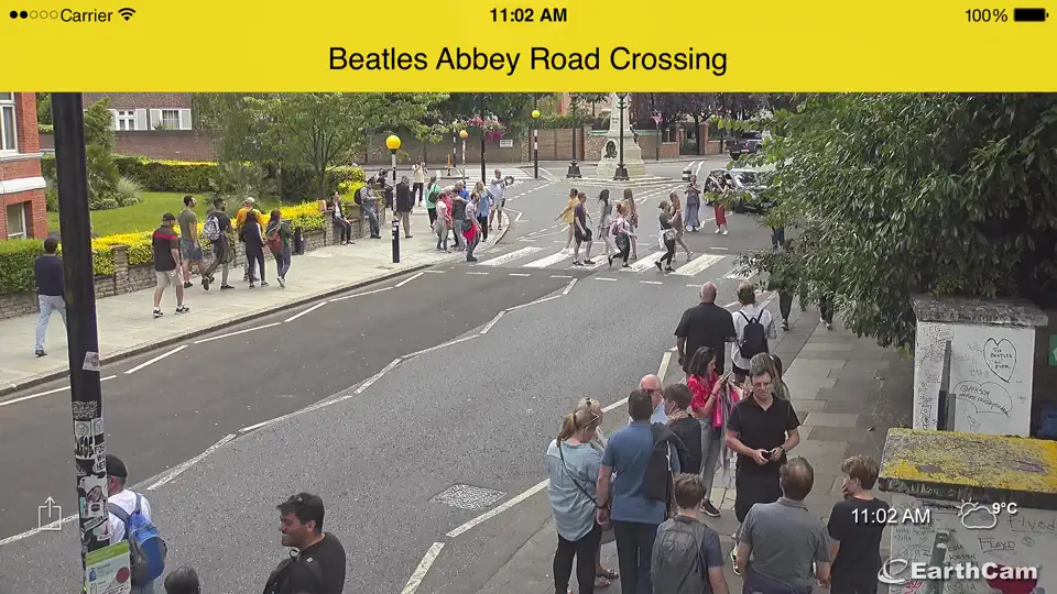 Capture d'écran de Abbey Road Studios Cam sur iPhone 1