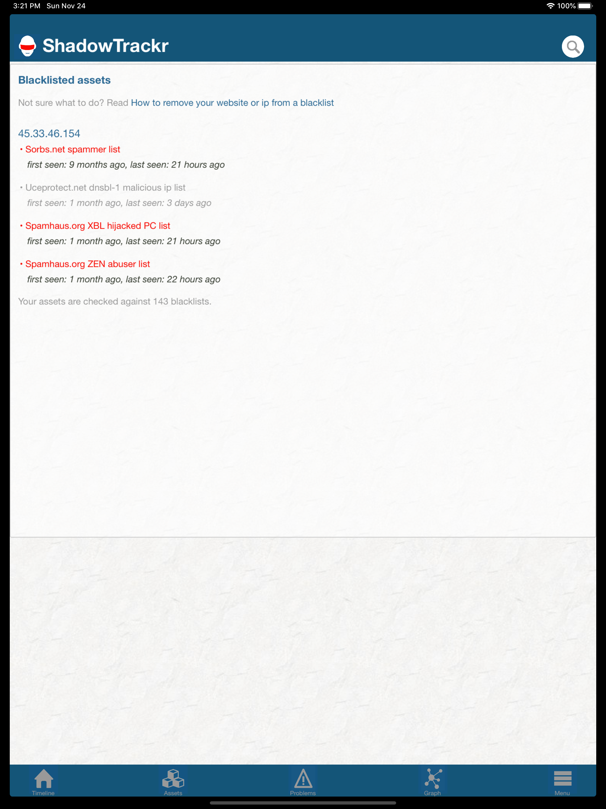 ShadowTrackr screenshot 12