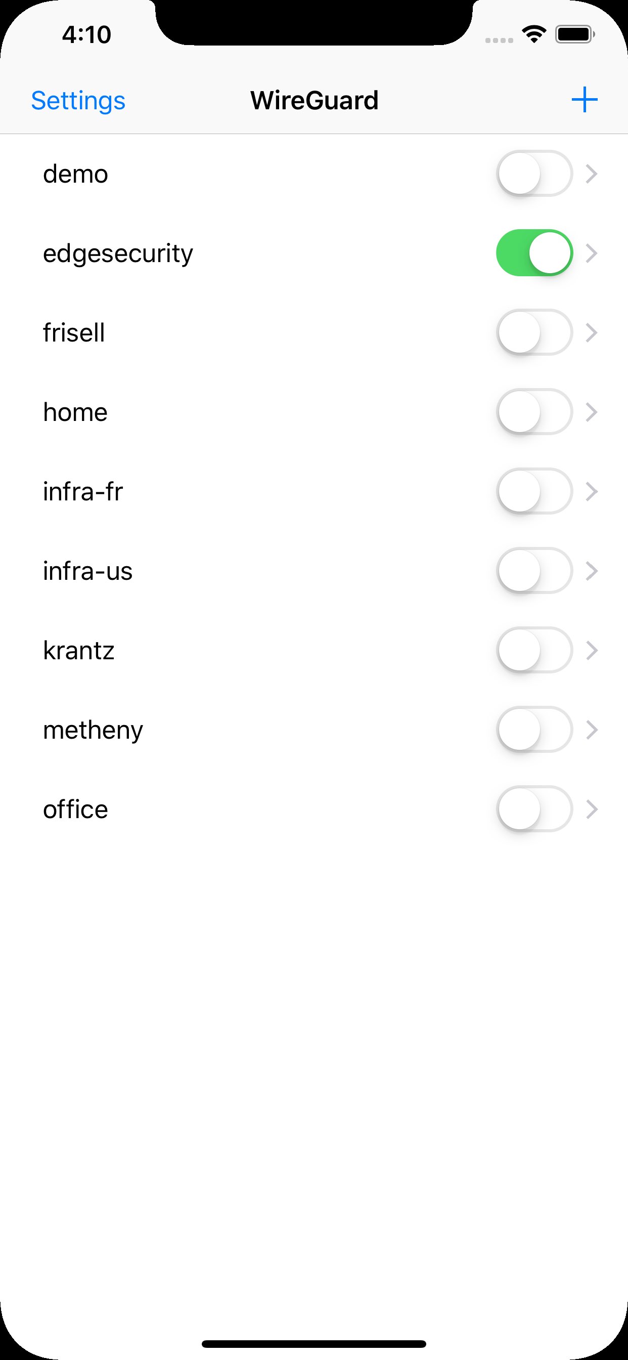 WireGuard 截图 1