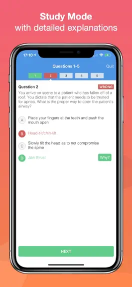 Game screenshot EMT Basic Exam Smart Prep hack