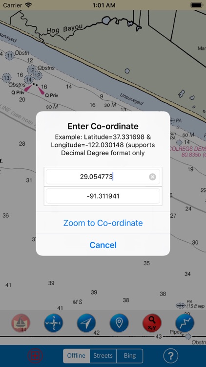 Louisiana - Marine Charts GPS screenshot-3