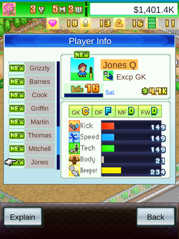 Screenshot #2 for Pocket League Story