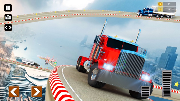 Impossible Truck Driving Stunt