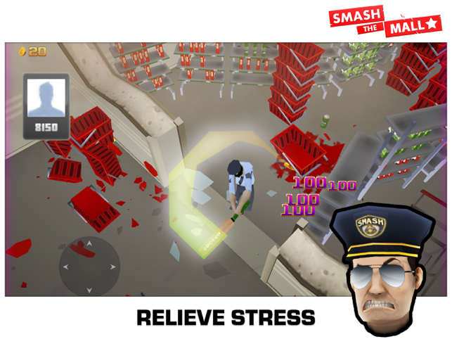 ‎Smash the Mall - Stress Fix! Screenshot