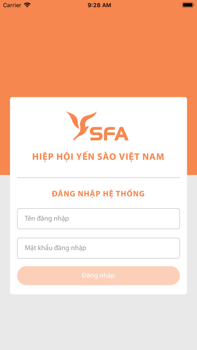 App screenshot
