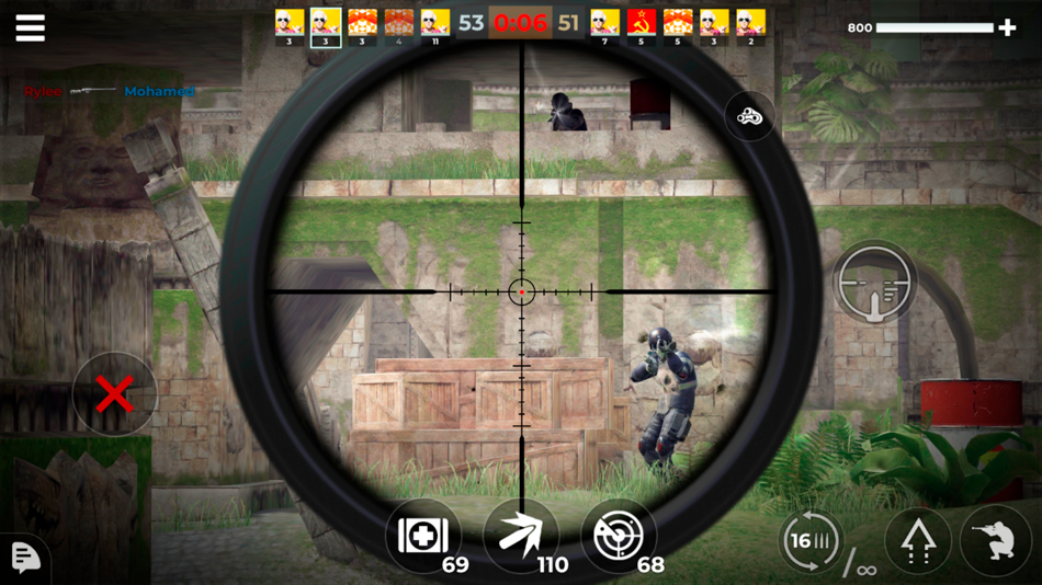 #3. AWP Mode: Epic 3D Sniper Game (iOS) 来自: Azur Interactive Games Limited