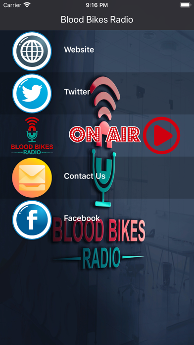 Screenshot #1 pour Blood Bikes Radio