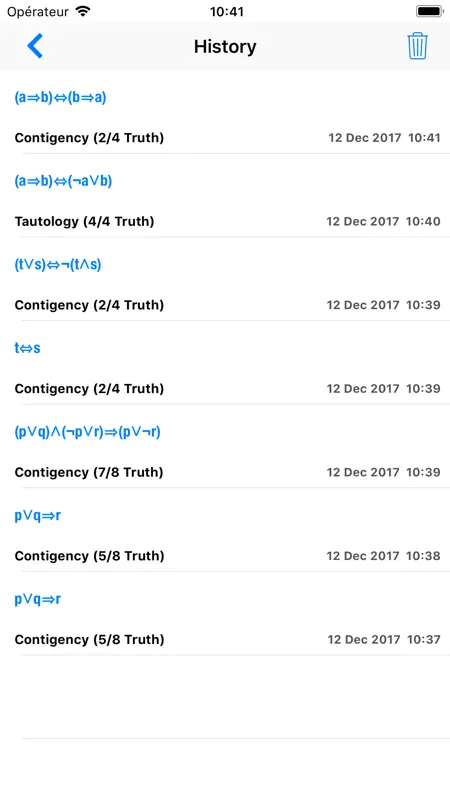 Truth Table Builder screenshot 4 of 5