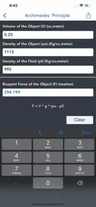 Physics Calculators Converters screenshot #3 for iPhone