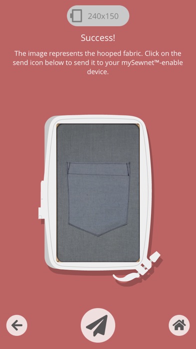 HUSQVARNA VIKING mySewMonitor Screenshot