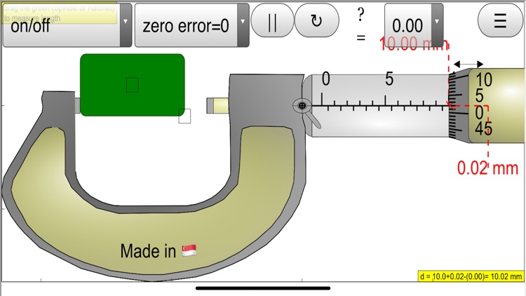 Micrometer Simulator Pro
