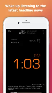 alarm clock app: myalarm clock iphone screenshot 1