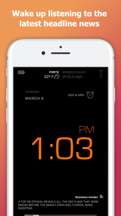 Alarm Clock App: myAlarm Clock