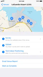 indoor survey iphone screenshot 2