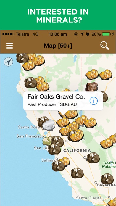 Digger's Map: Find Minerals Screenshot
