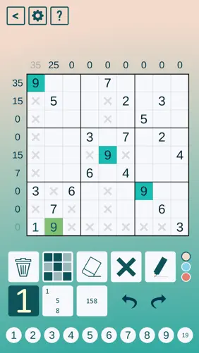 Sandwich Sudoku screenshot 3