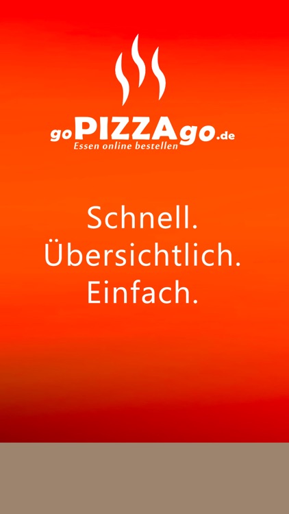 goPIZZAgo - Essen bestellen
