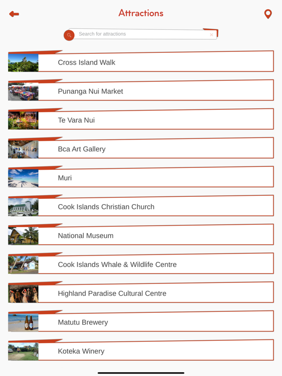 Screenshot #6 pour Rarotonga Island Tourism Guide