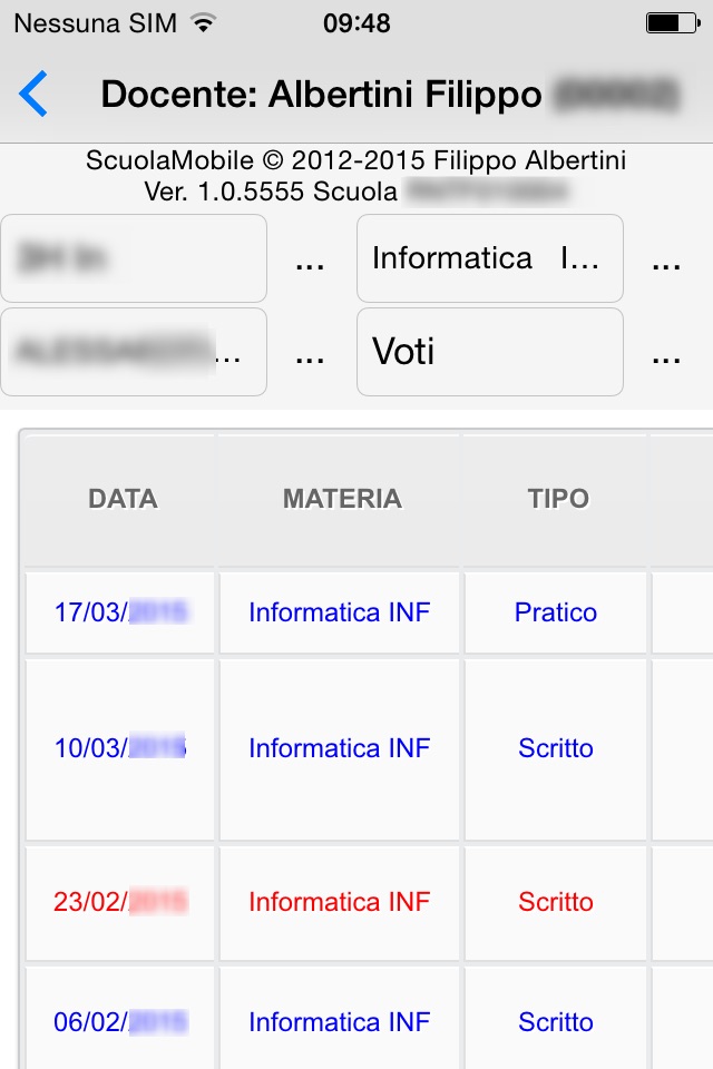 ScuolaMobile App screenshot 2