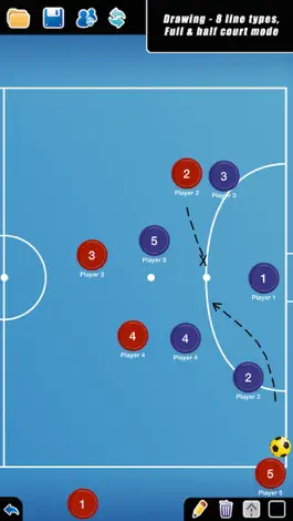 Game screenshot Coach Tactic Board: Futsal hack