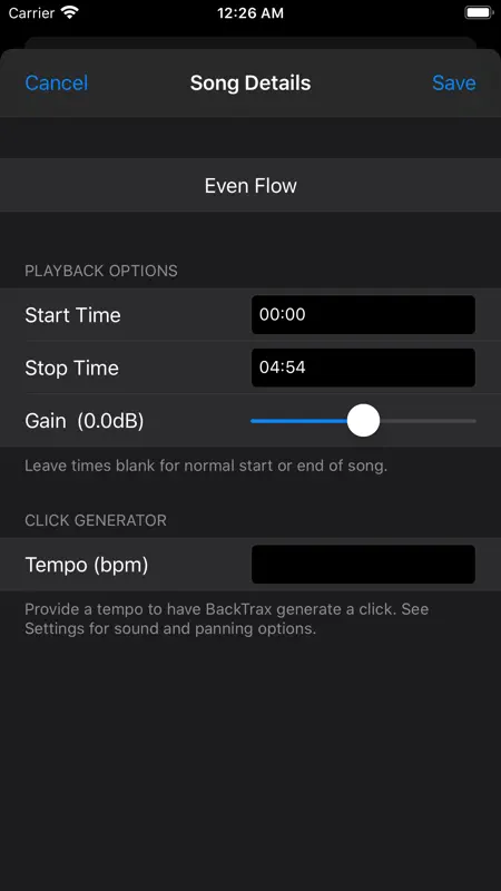 BackTrax screenshot 4 of 5