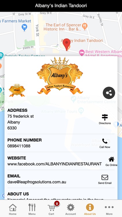 Albany's Indian Tandoori