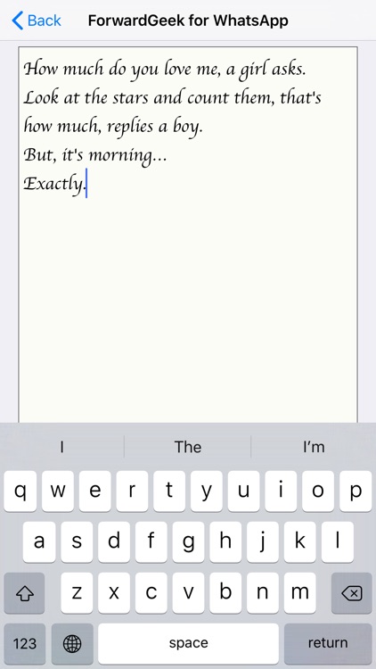 ForwardGeek for WhatsApp