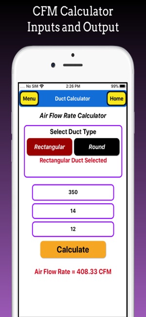 Duct Calculator Pro(圖6)-速報App