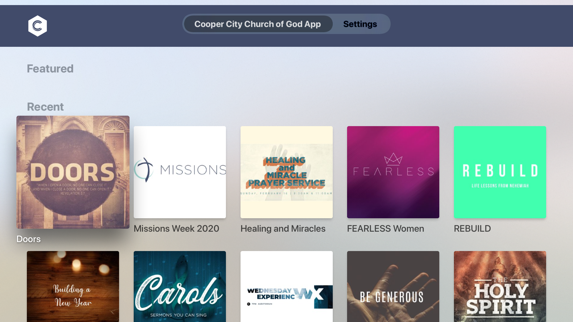 Cooper City Church of God App