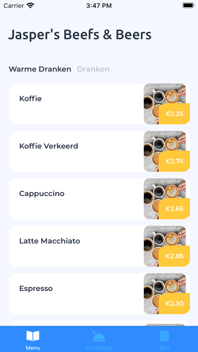 Bestel.app Screenshot