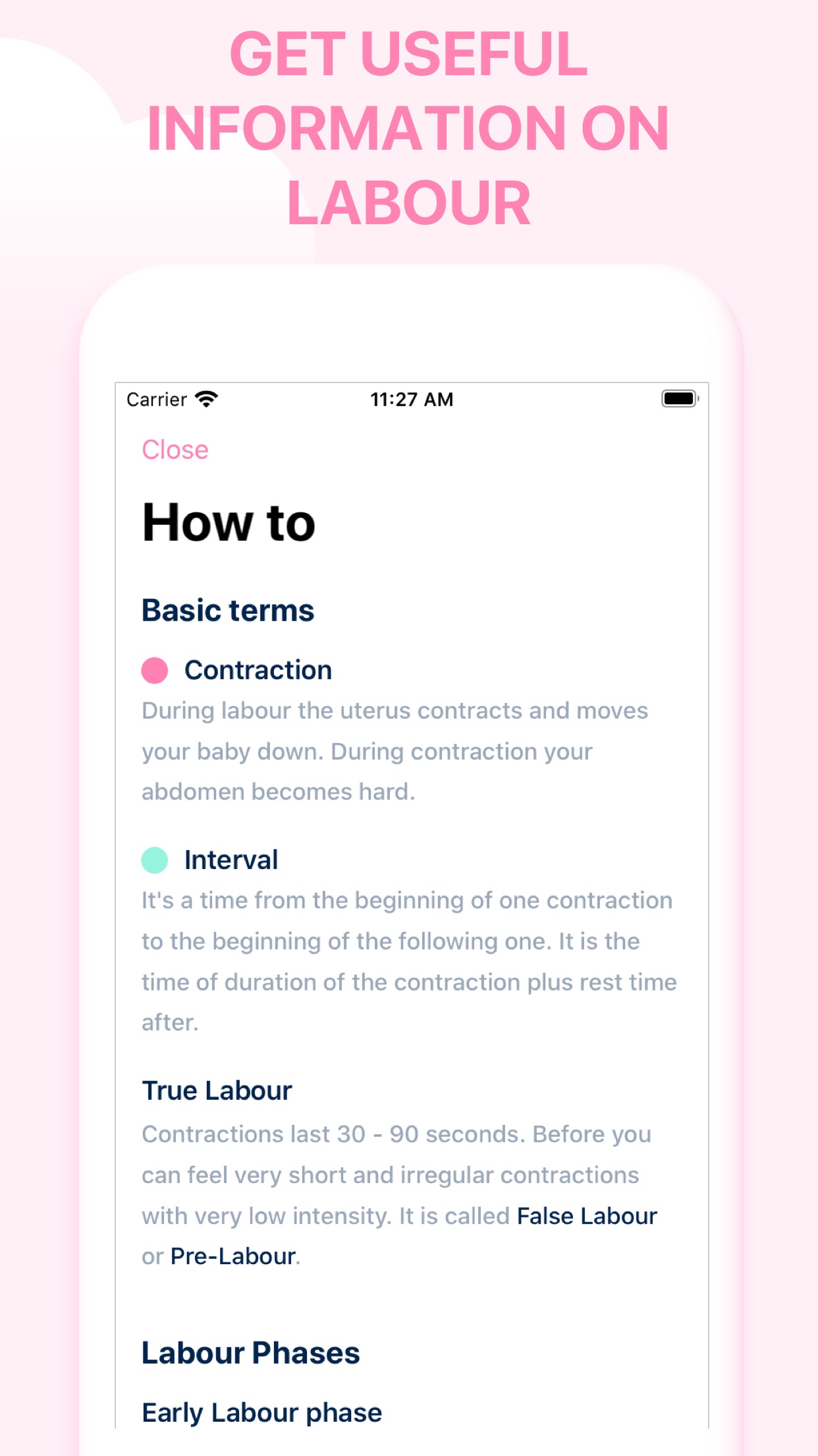 Screenshot 5 of Storky - Contraction Timer