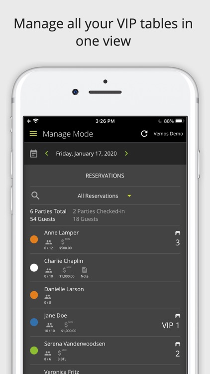 Vemos - Venue Management
