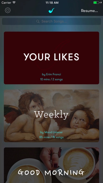 Screenshot #1 pour Mood Listener