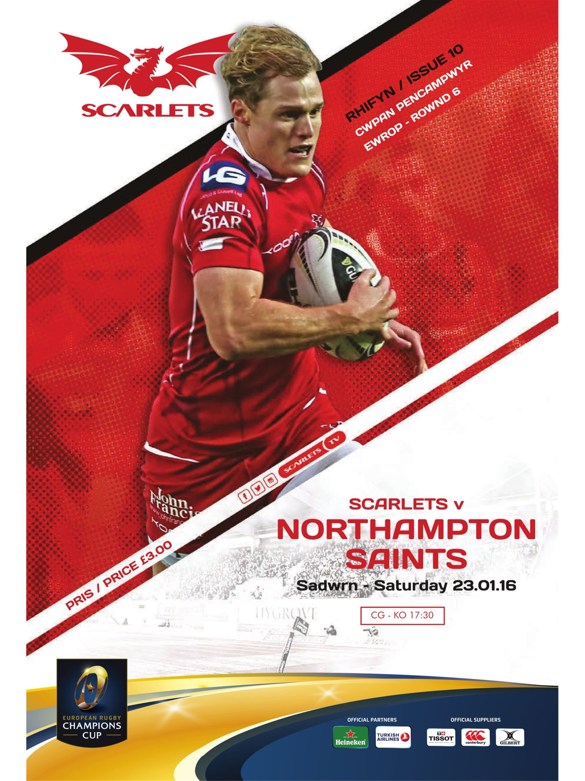 Scarlets Official Matchday