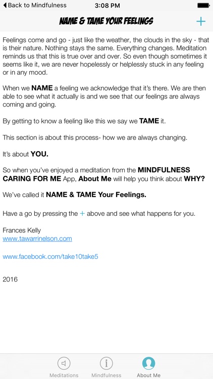 Mindfulness Caring for Me screenshot-3