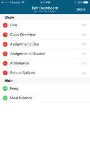 powerschool mobile iphone screenshot 2