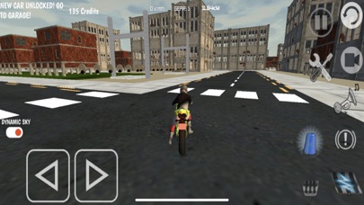 Motor Bike Race Simulator 3D Screenshot