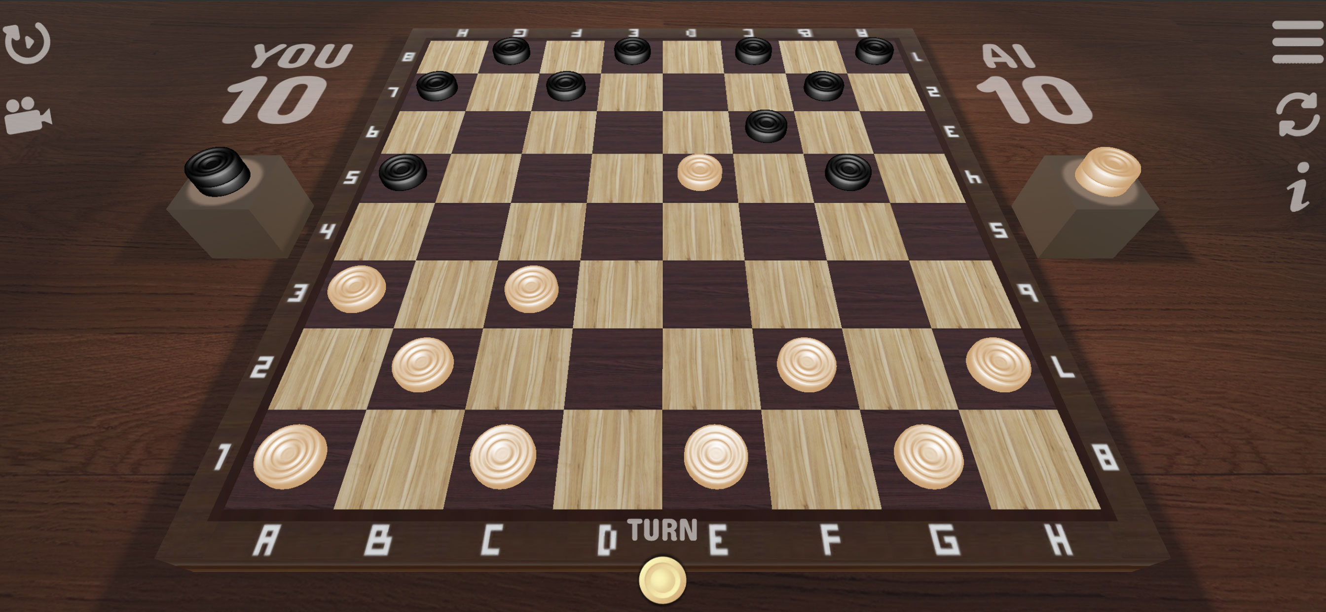 Checkers Game ‣ Dames