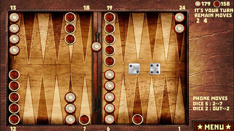 Backgammon with 16 Games - 7.05 - (iOS)