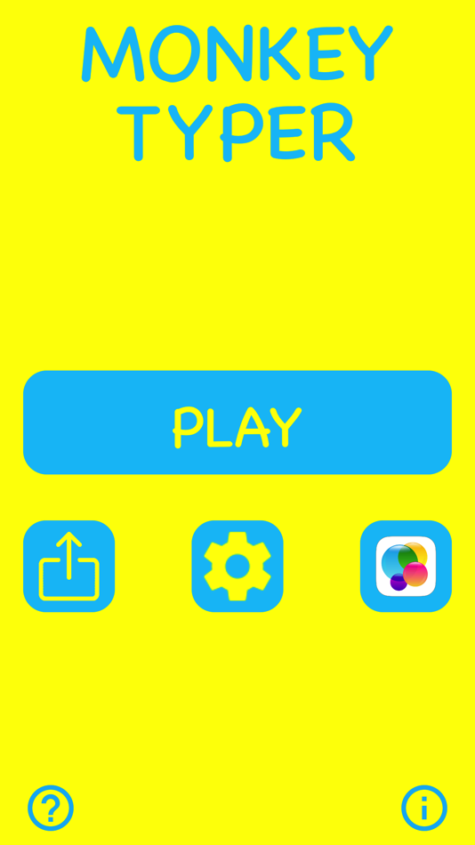 #1. Monkey Typer (iOS) 由: Martin Mikusovic