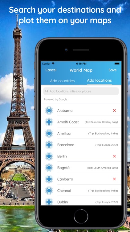 Memento - Map Your Travels screenshot-3