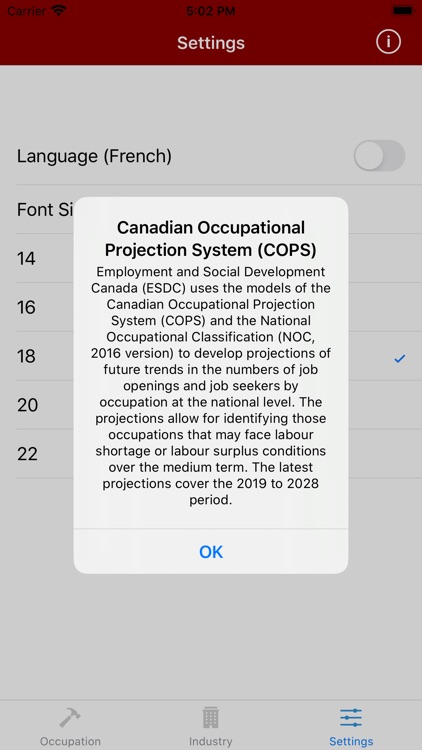 Canada Job Projections screenshot-5