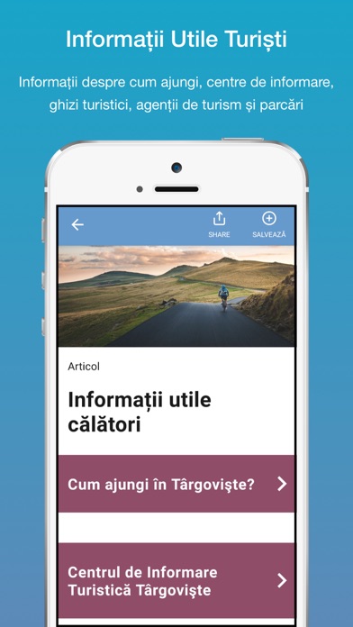 Târgoviște City App Screenshot