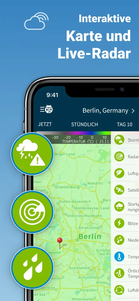 WeatherBug - Wettervorhersage