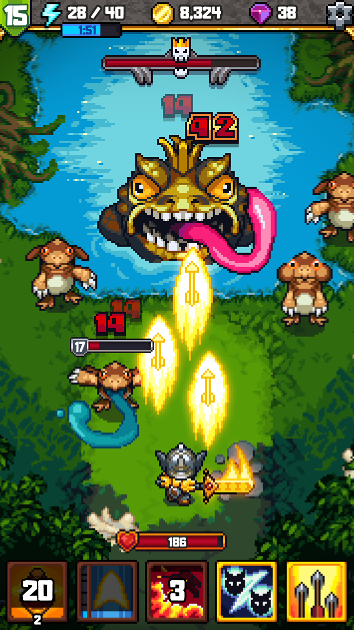 Dash Quest 2 Hack screenshot 4 - iOS game interface