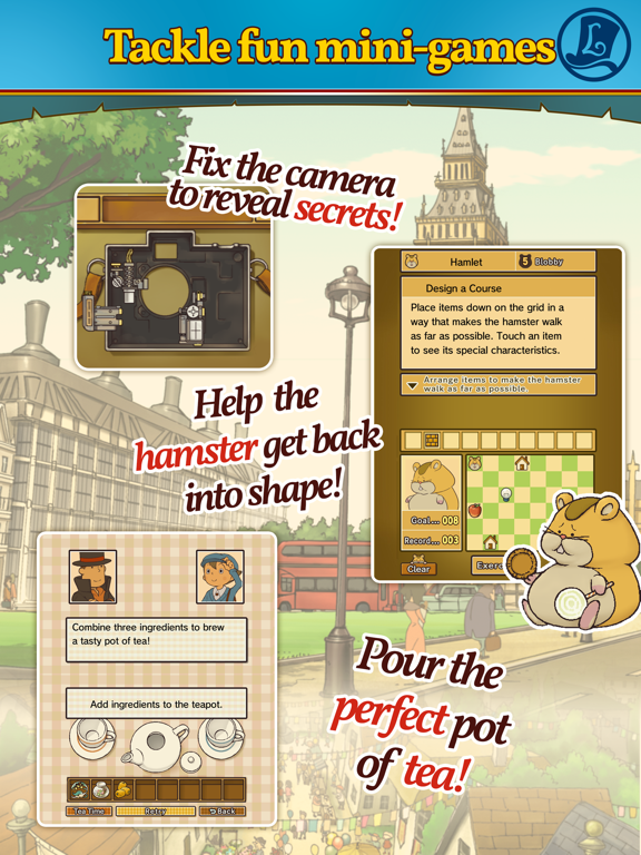 Layton: Diabolical Box in HDのおすすめ画像4