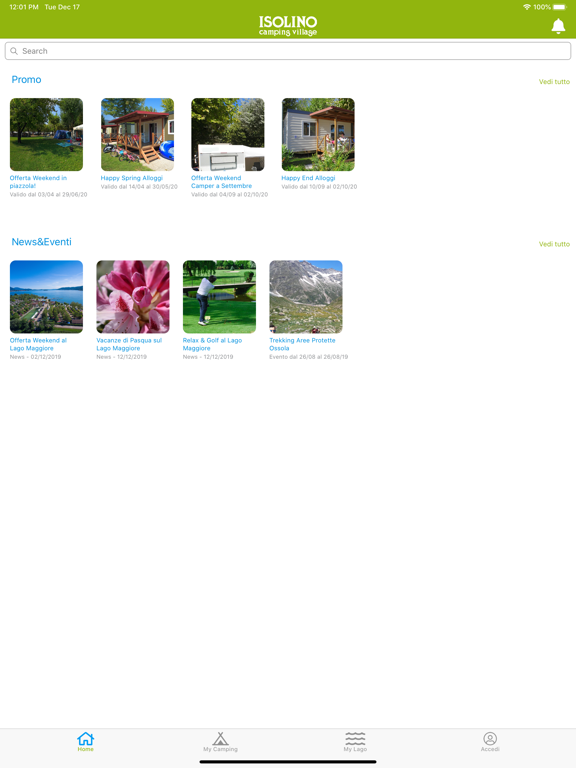 Screenshot #5 pour Camping Isolino