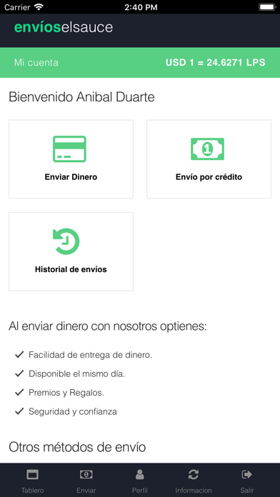 Envios El Sauce screenshot 3