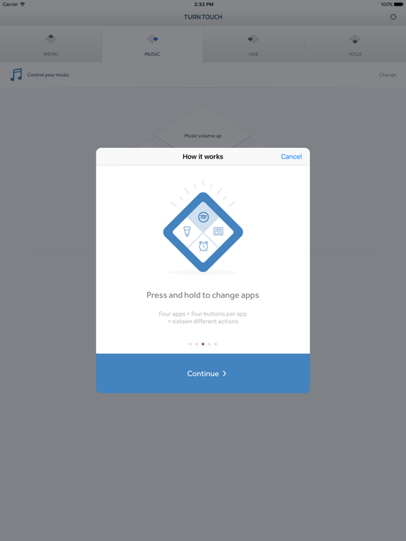 Turn Touch iPad screenshot 3 - Productivity app