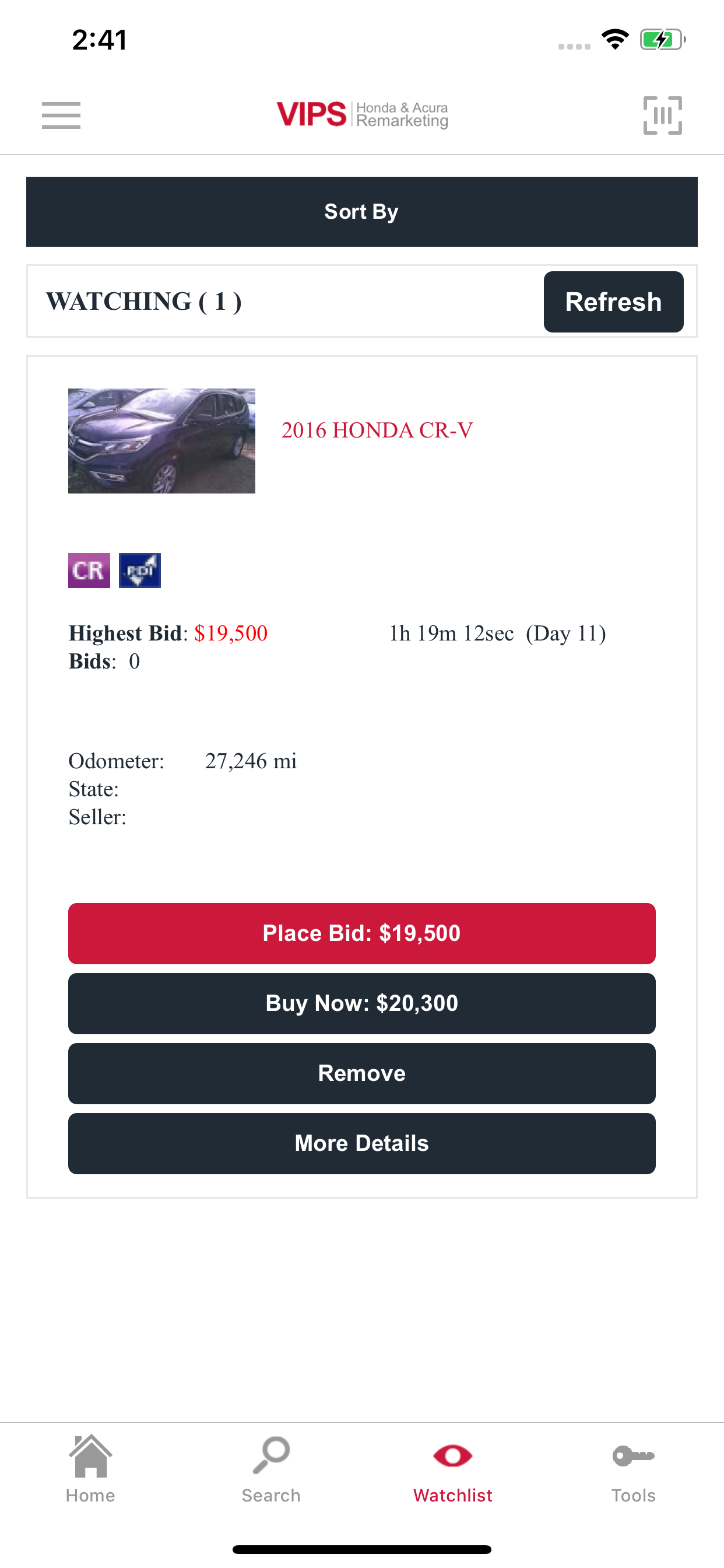 Honda and Acura VIPS screenshot 6